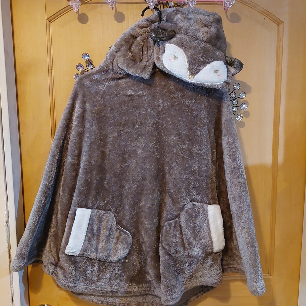 Cozy Brown Kids Animal Hoodie